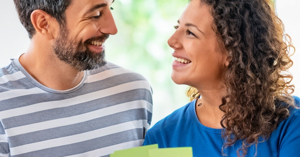 couple discussing LTC